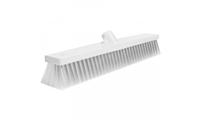 Hygienebesen weich für feinem Staub Weiß, 60 cm
