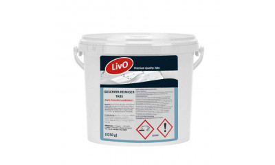 Spülmaschinentabs 2-Phasen 160 Stück in 3,25 Kg Eimer