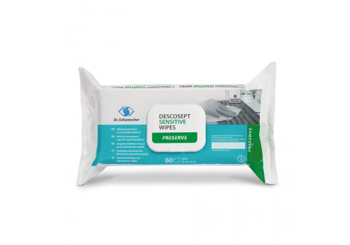Descosept Sensitive Wipes disinfectant wipes pack of 60