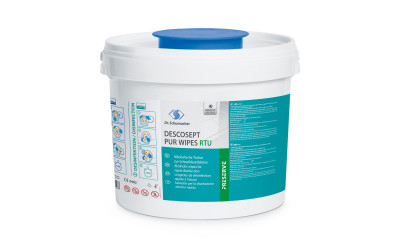Desinfektionstücher Descosept Pur Wipes RTU 120 Stück Packung