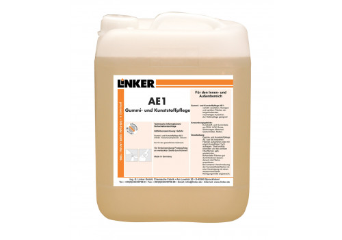 Rubber and plastic care AE1, 10 liters, Linker Chemie