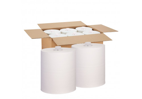 Towel rolls for Cosmos dispenser 6 rolls of cardboard