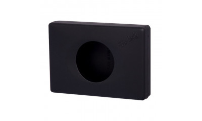 Hygienic bag dispenser black made of ABS