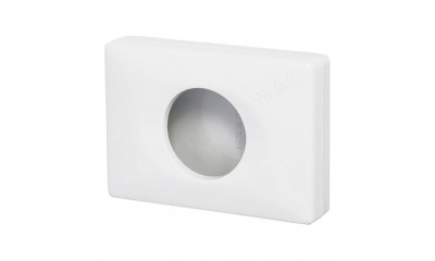 Hygienic bag dispenser white made of ABS