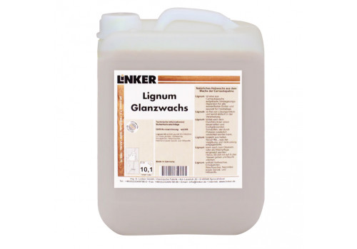 Wood surfaces Gloss Wax Lignum 10 liters