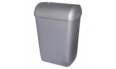 Abfallbehälter Silber Satiniert  45 Liter Inhalt