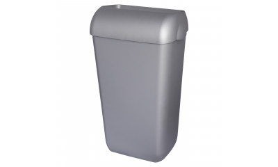 Abfalleimer Silber-Satiniert 25 Liter Inhalt
