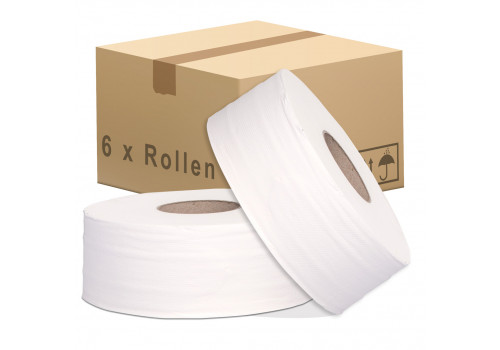 Toilet paper jumbo 2-ply giant 6 rolls