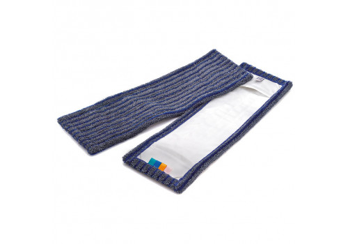 Microfibre Bristle Mop Grey/Blue 50 cm