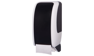 Toilettenpapierspender Cosmos 2150 Schwarz / Weiß