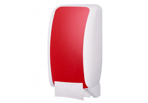 Toilet Paper Dispenser Cosmos 2400 Red/White