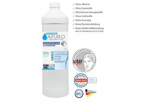 Disinfection APURO Professional A10³ DES 1 liter