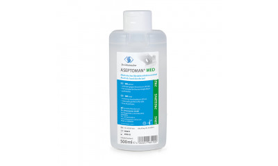 Alkoholisches Händedesinfektionsmittel Aseptoman MED 500 ml